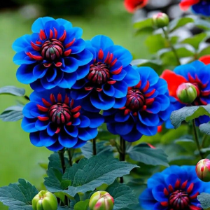 Георгин Аквамарин купить по цене от 318р. в интернет-магазине «Посадика» с доставкой почтой в в Красноперекопске и по всей России – [изображение №1].